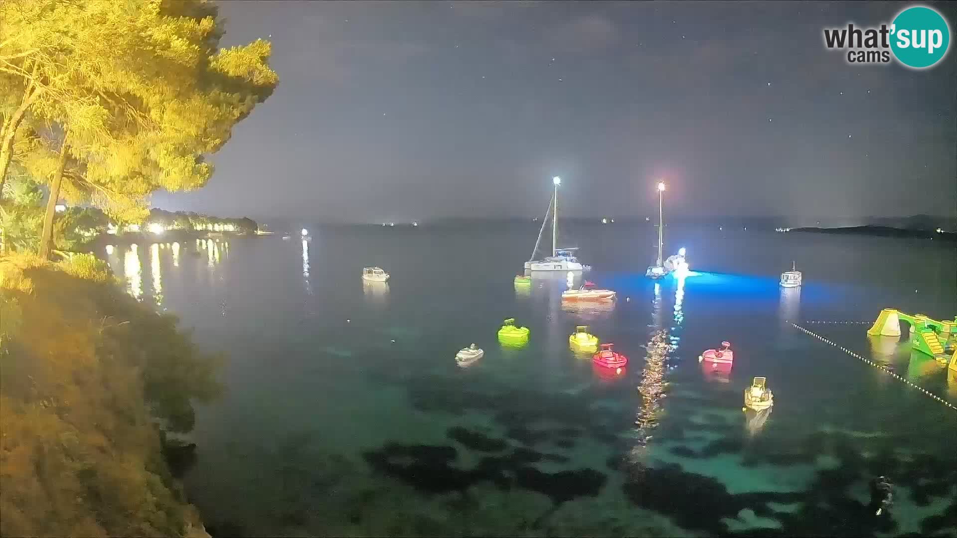 Webcam plage Potočine Bol – Vue en direct sur Borak Beach, île de Brač