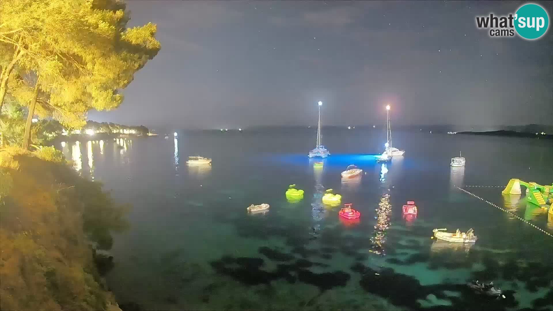 Webcam plage Potočine Bol – Vue en direct sur Borak Beach, île de Brač