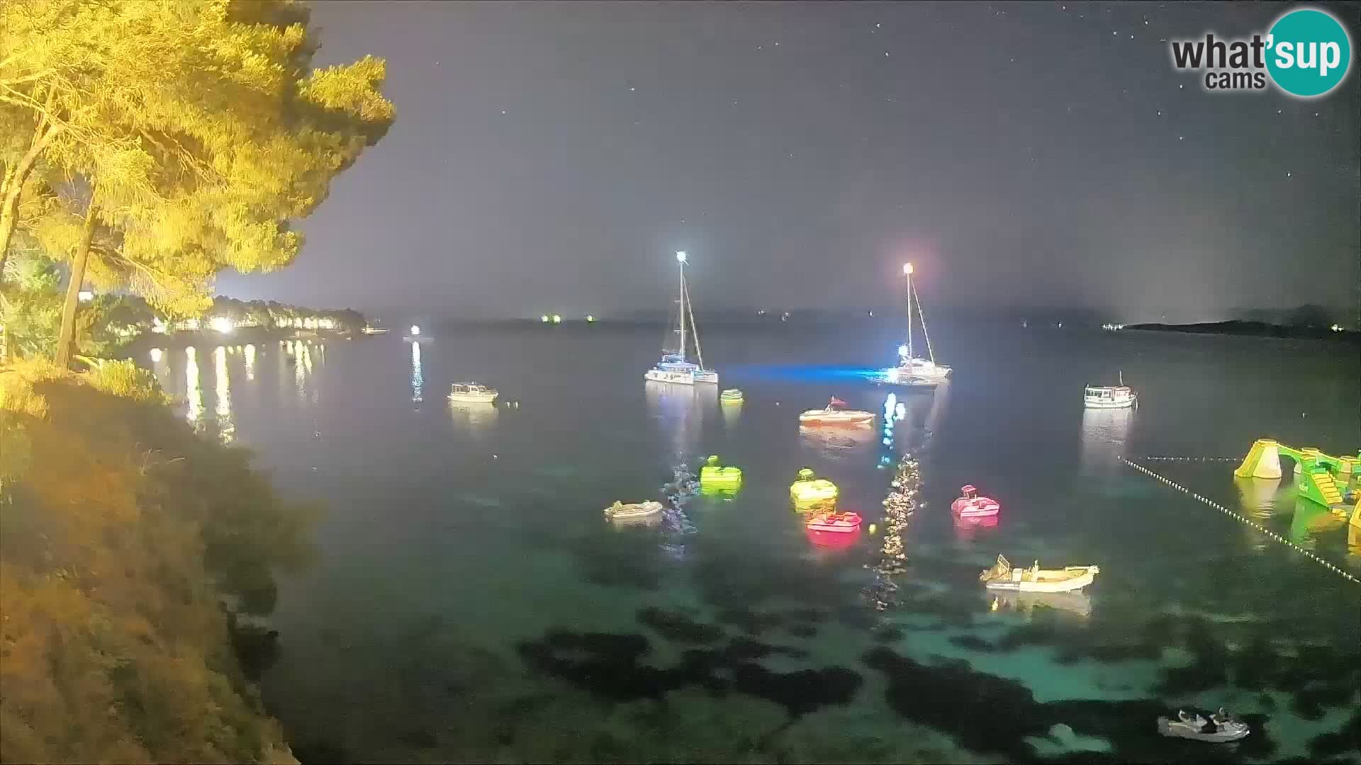 Webcam Potočine Beach Bol – Live View of Borak Beach, Brač Island