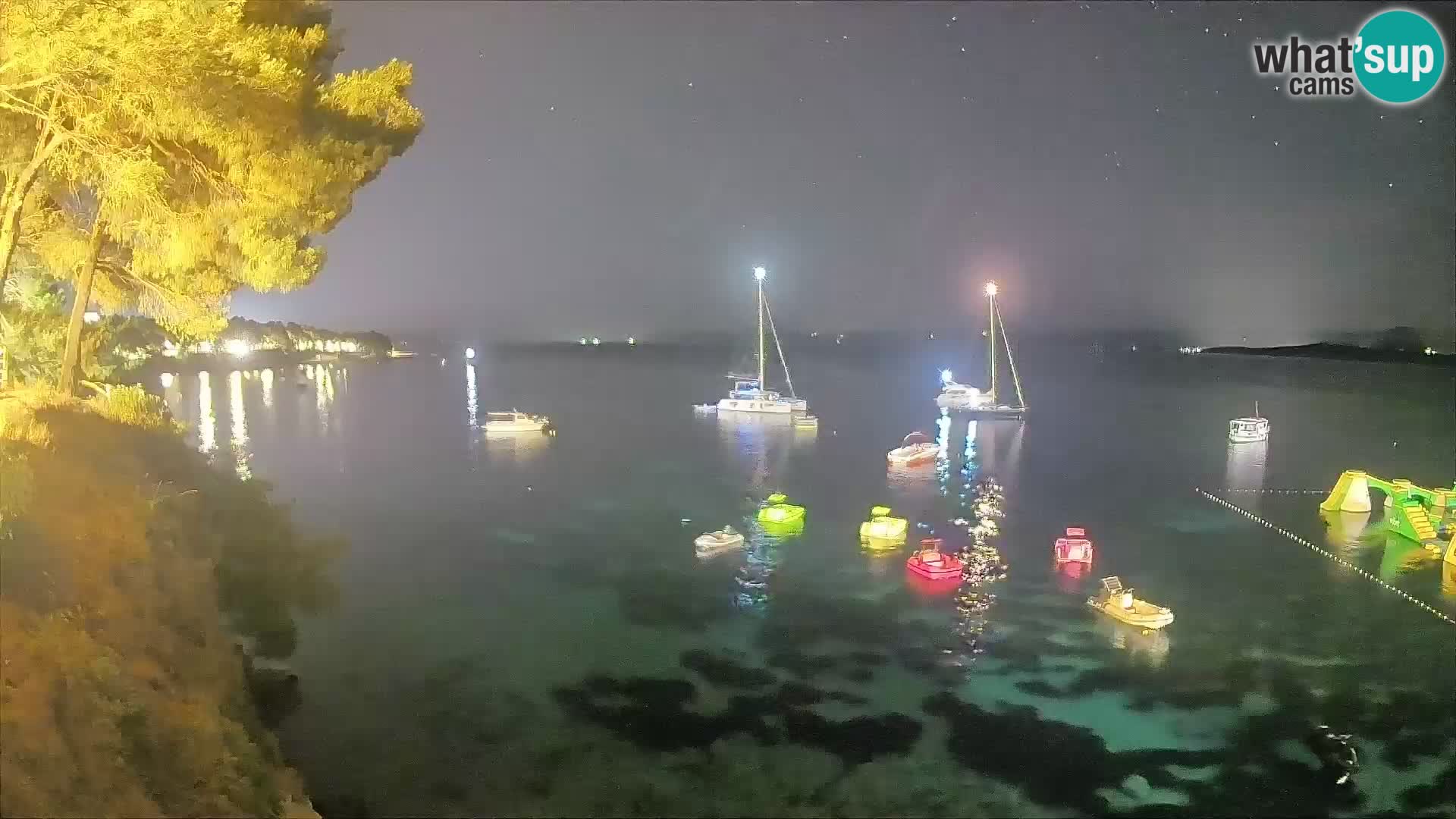 Webcam Playa Potočine Bol – Vista en vivo de Borak Beach, Isla de Brač