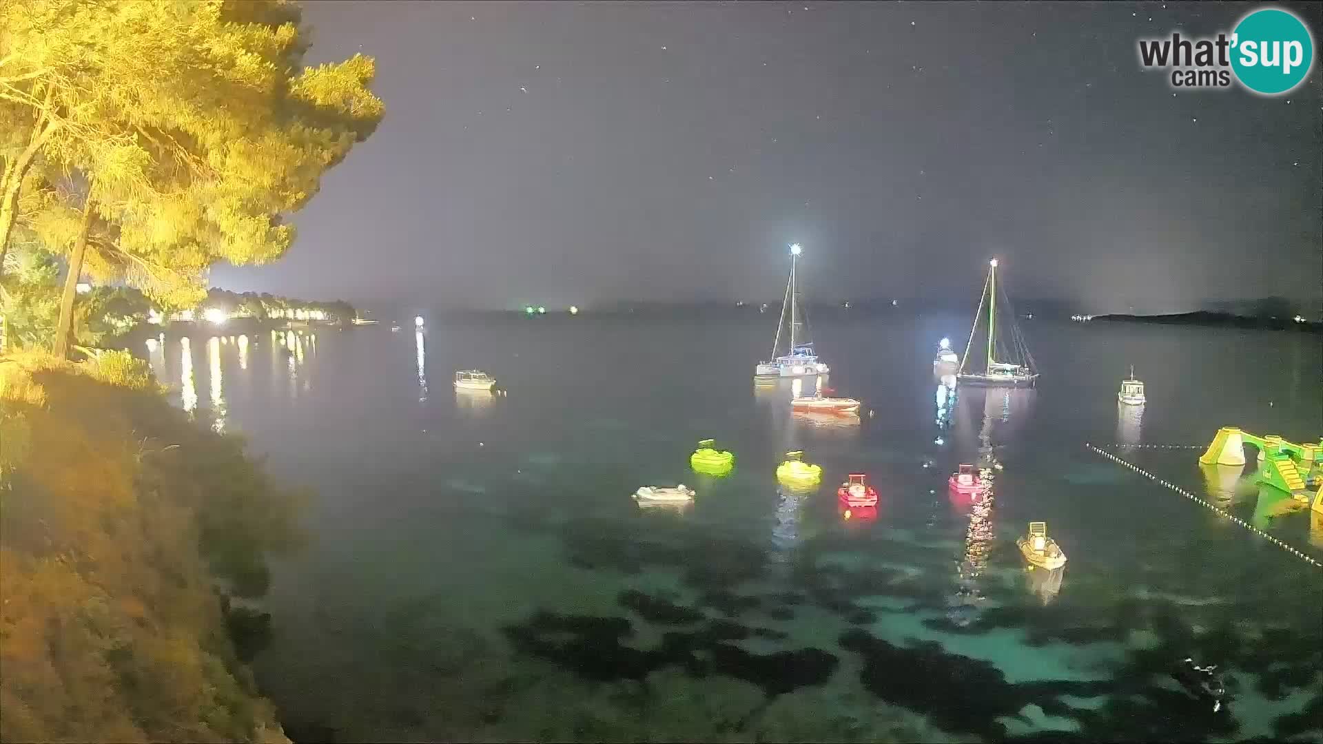 Webcam Strand Potočine Bol – Liveblick auf Borak Beach, Insel Brač