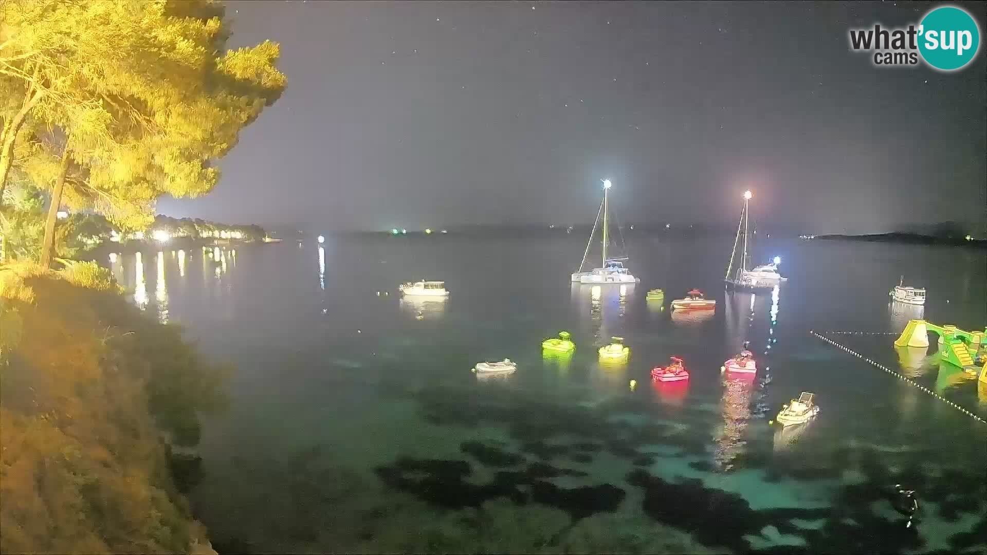 Webcam Playa Potočine Bol – Vista en vivo de Borak Beach, Isla de Brač