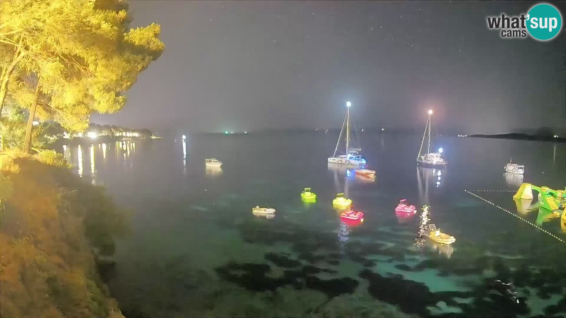 Webcam Potočine Beach Bol – Live View of Borak Beach, Brač Island