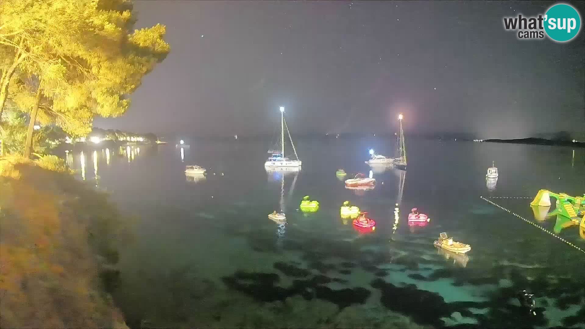 Webcam Strand Potočine Bol – Liveblick auf Borak Beach, Insel Brač