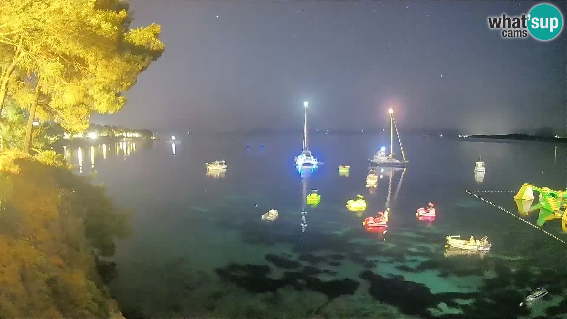 Webcam plage Potočine Bol – Vue en direct sur Borak Beach, île de Brač