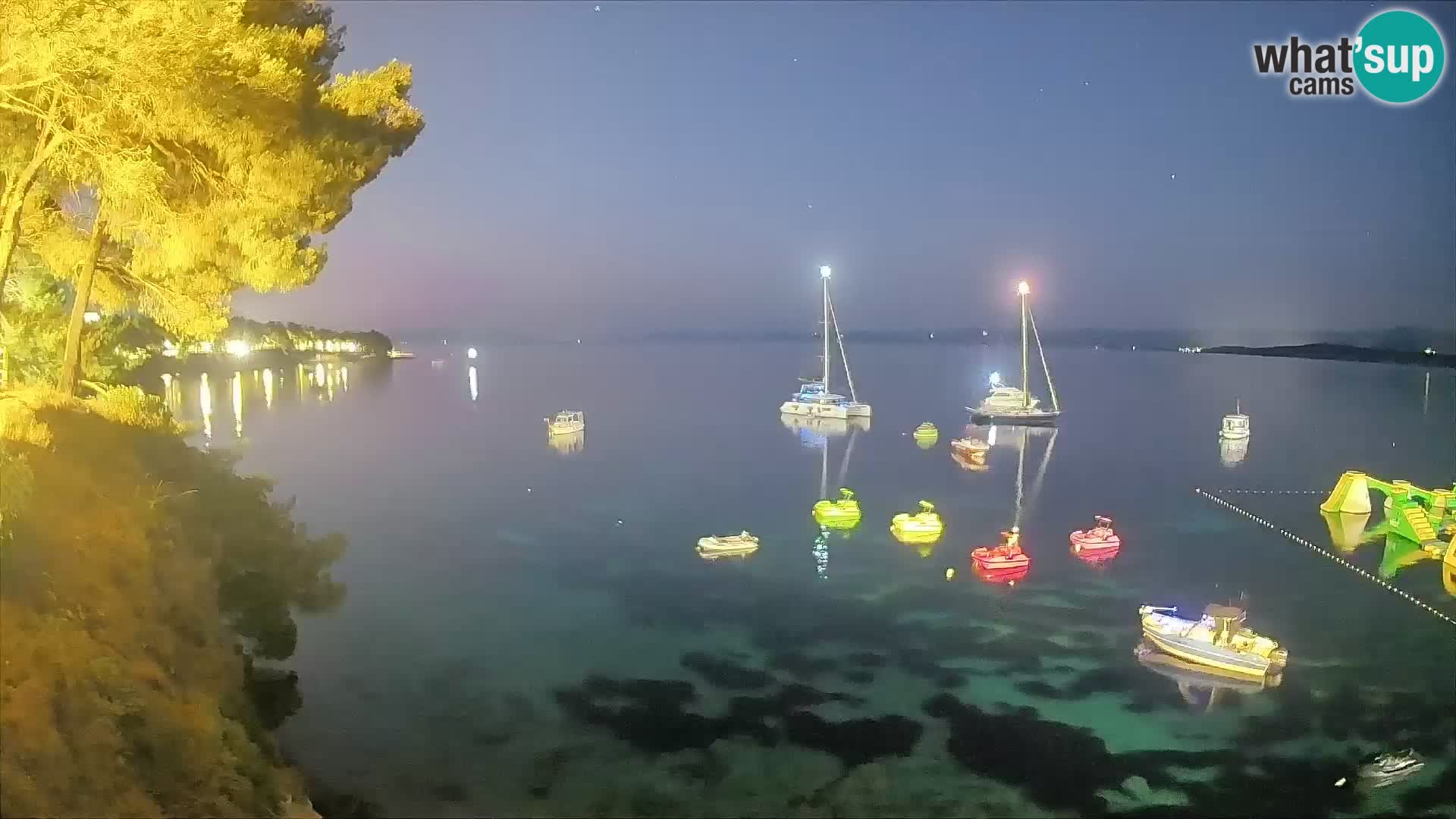 Webcam Strand Potočine Bol – Liveblick auf Borak Beach, Insel Brač