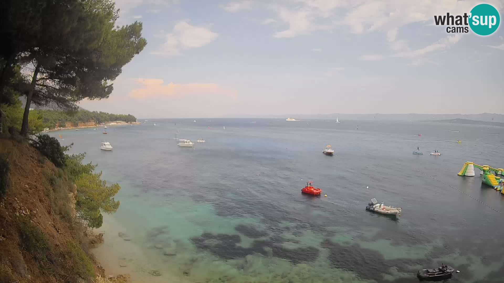Webcam Playa Potočine Bol – Vista en vivo de Borak Beach, Isla de Brač