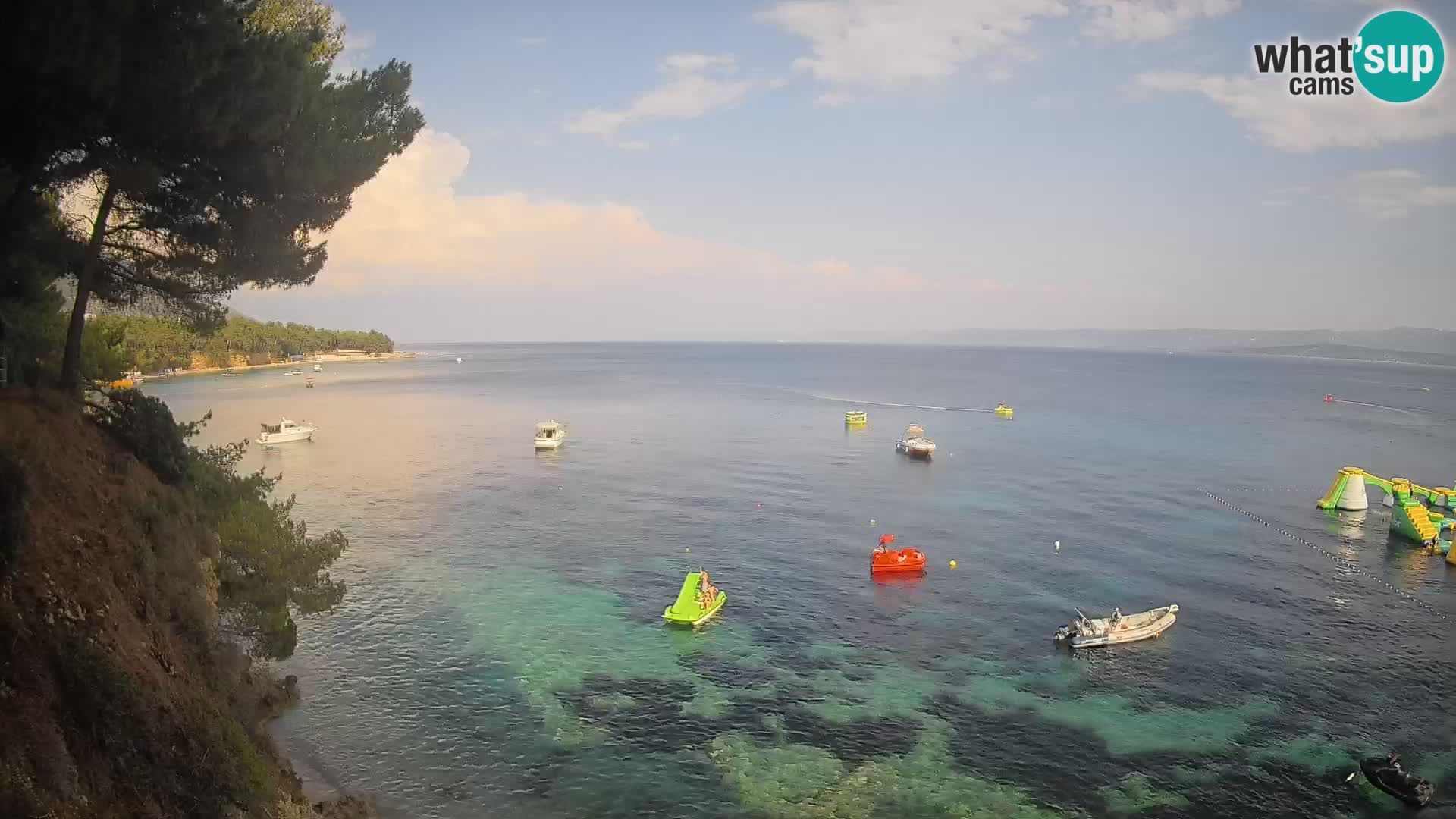 Webcam Strand Potočine Bol – Liveblick auf Borak Beach, Insel Brač
