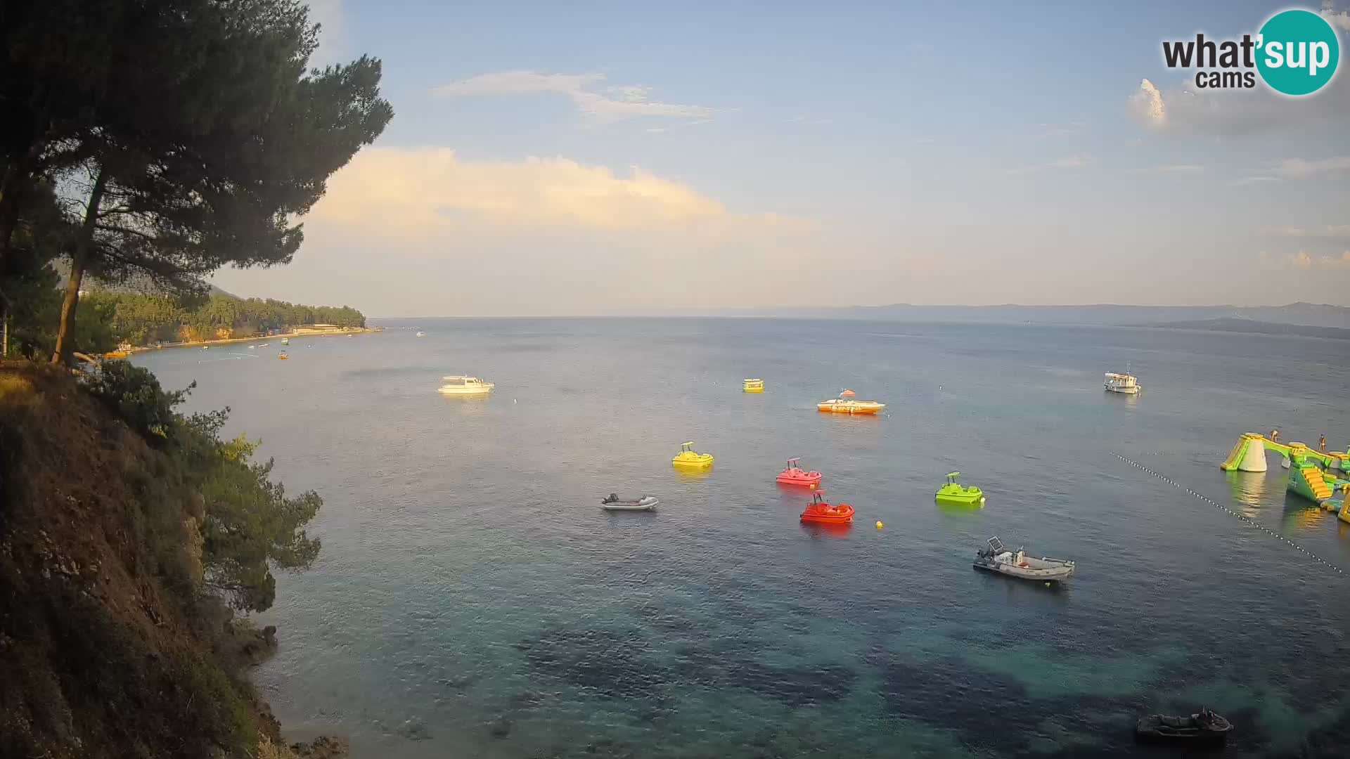 Webcam Potočine Beach Bol – Live View of Borak Beach, Brač Island