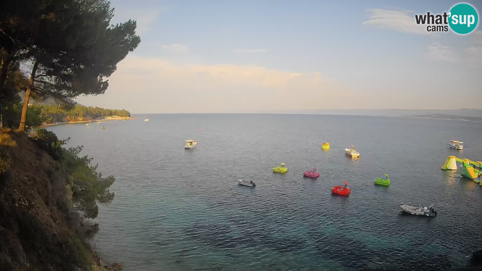 Webcam Strand Potočine Bol – Liveblick auf Borak Beach, Insel Brač