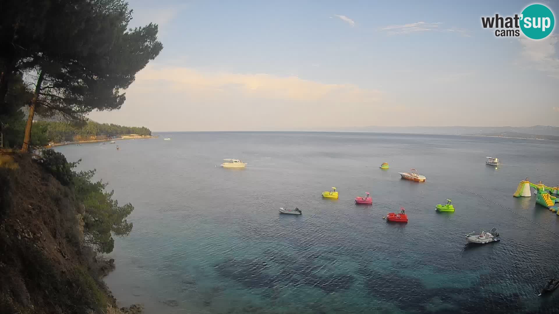 Webcam Potočine Beach Bol – Live View of Borak Beach, Brač Island