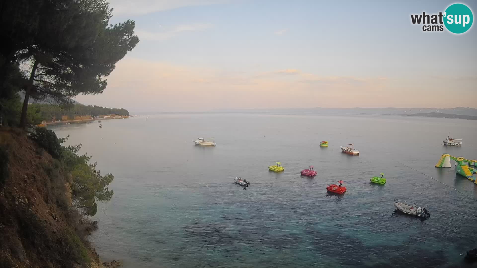 Webcam Potočine Beach Bol – Live View of Borak Beach, Brač Island