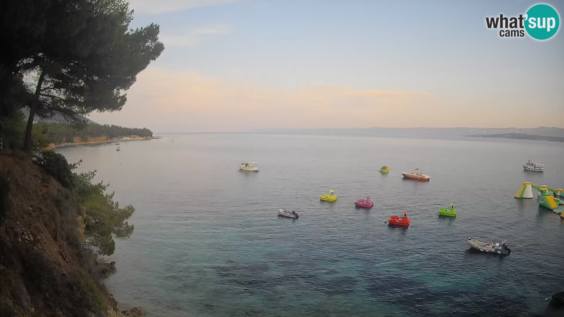 Webcam Potočine Beach Bol – Live View of Borak Beach, Brač Island