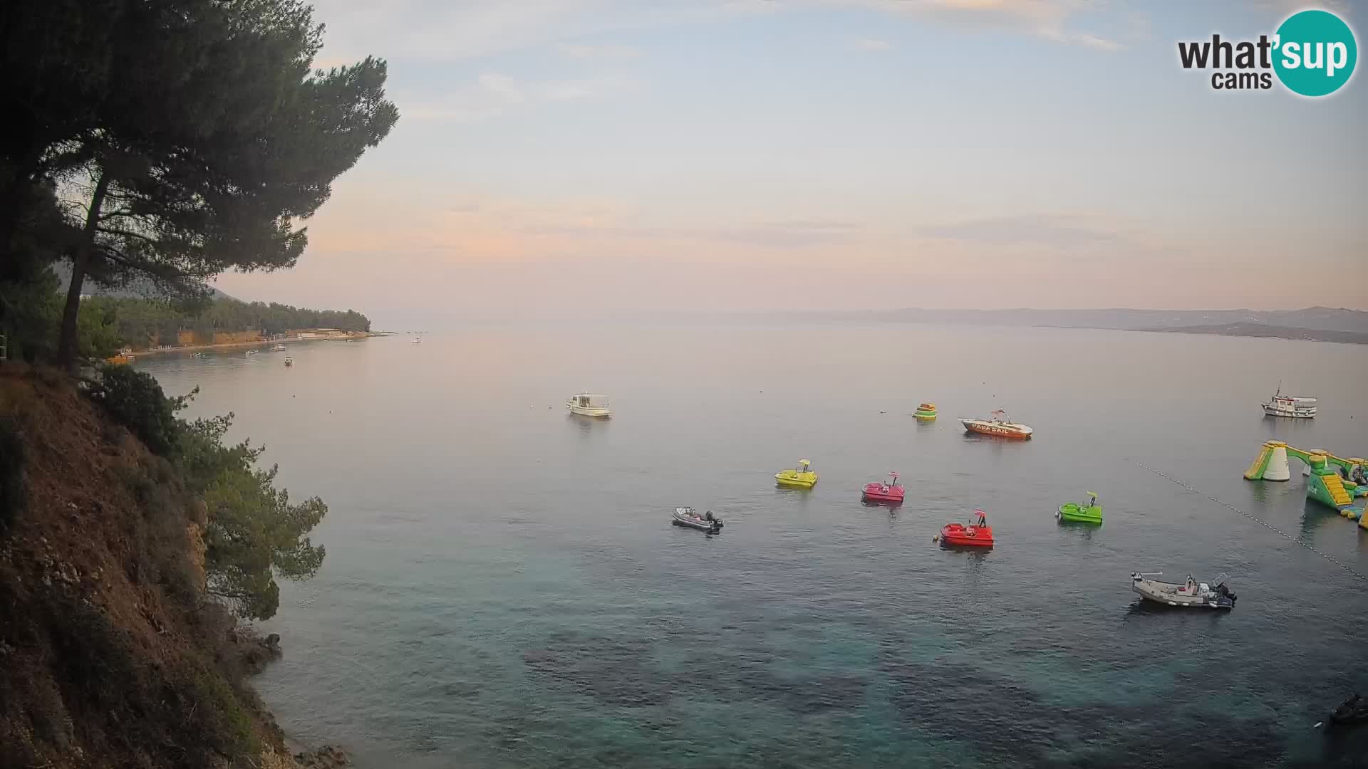 Webcam Strand Potočine Bol – Liveblick auf Borak Beach, Insel Brač
