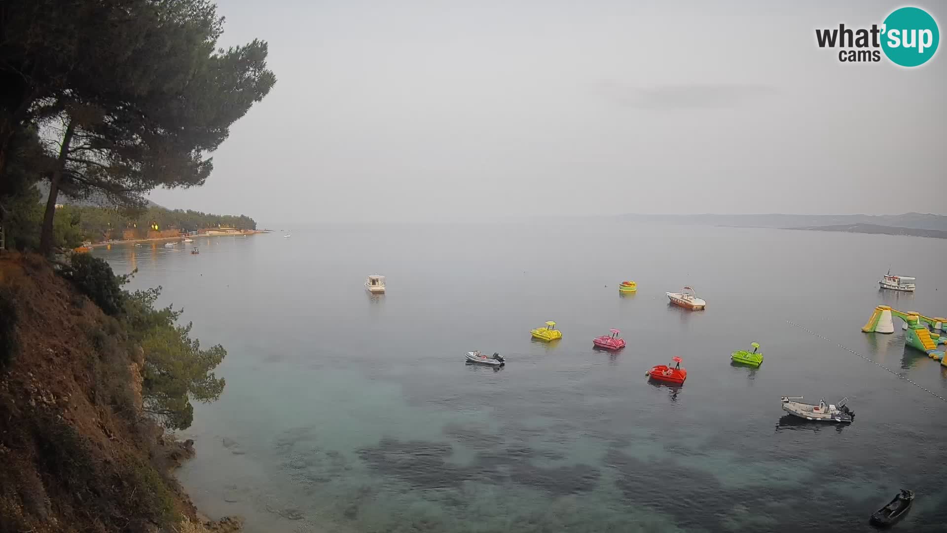 Webcam Strand Potočine Bol – Liveblick auf Borak Beach, Insel Brač