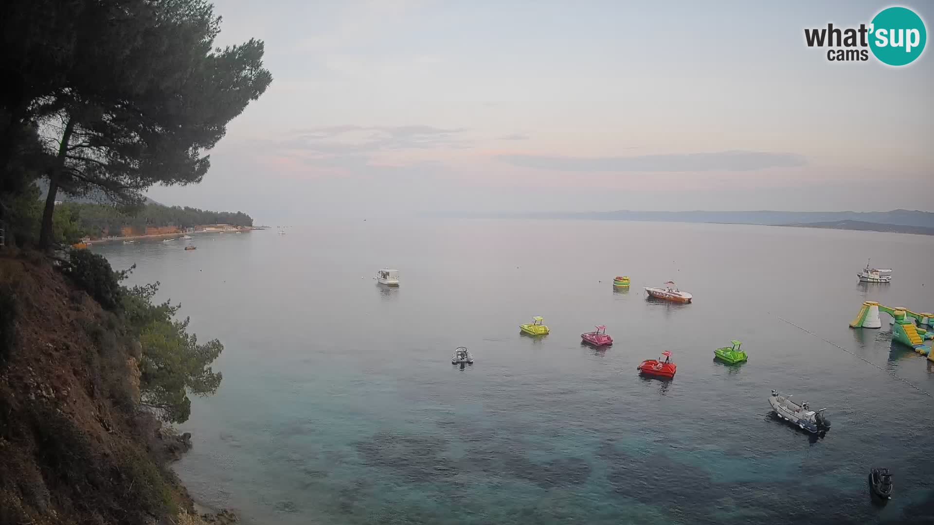 Webcam Potočine Beach Bol – Live View of Borak Beach, Brač Island