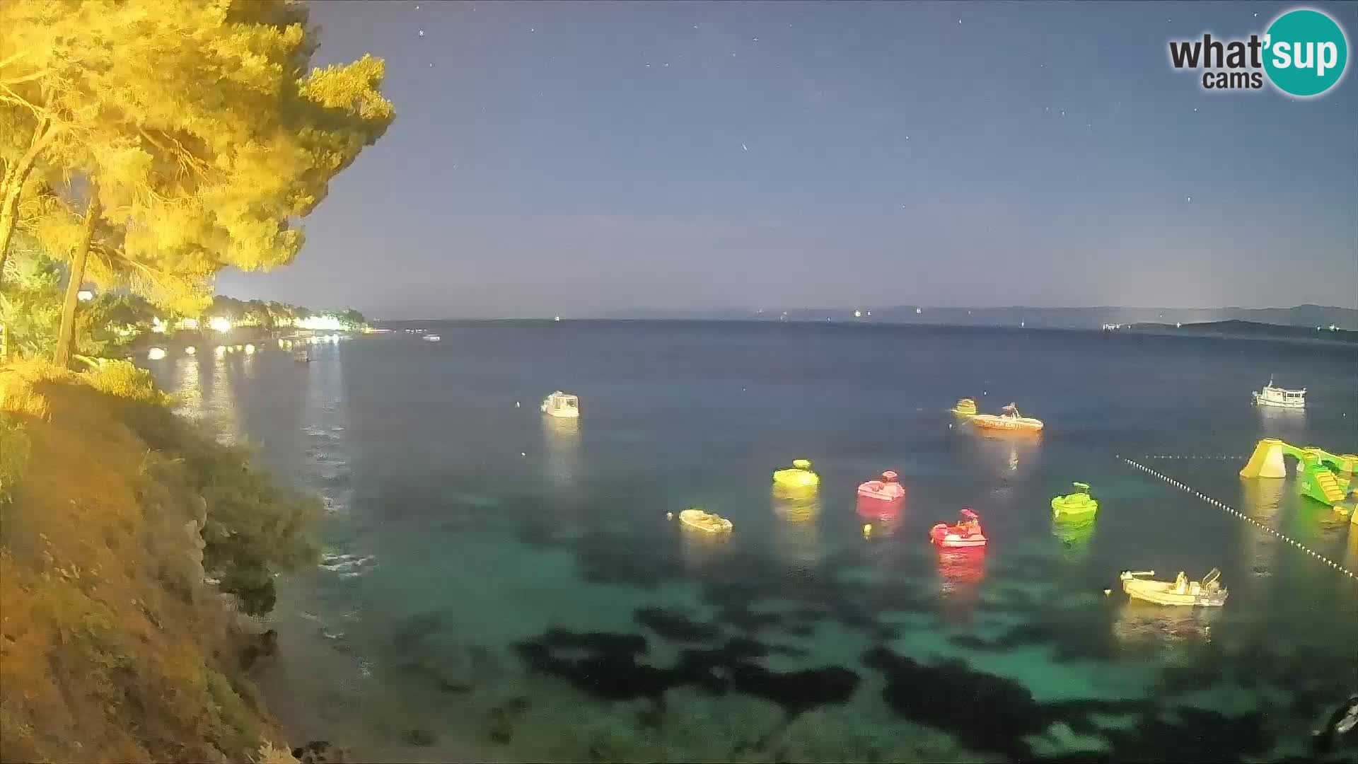 Webcam Potočine Beach Bol – Live View of Borak Beach, Brač Island