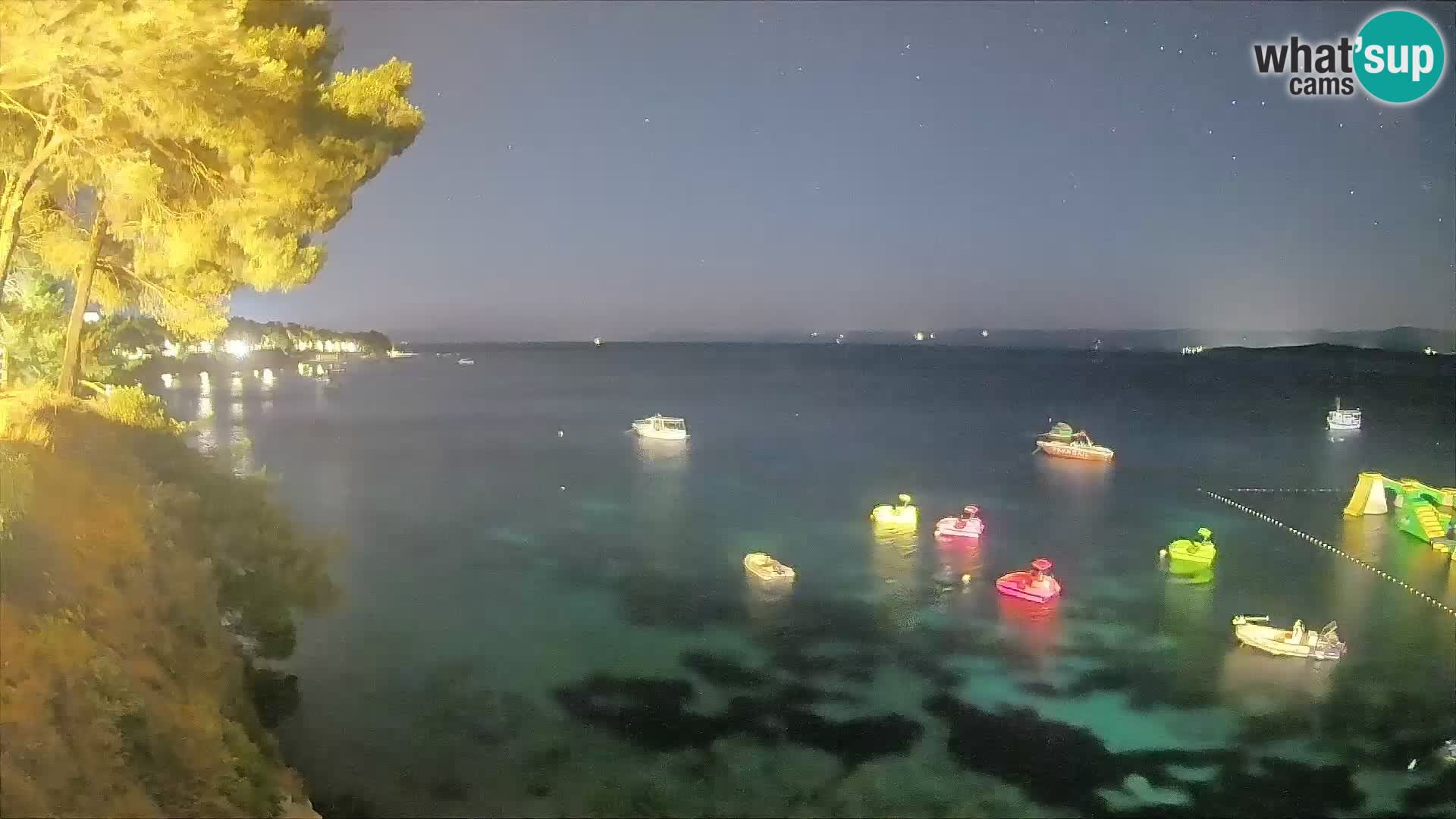 Webcam Strand Potočine Bol – Liveblick auf Borak Beach, Insel Brač