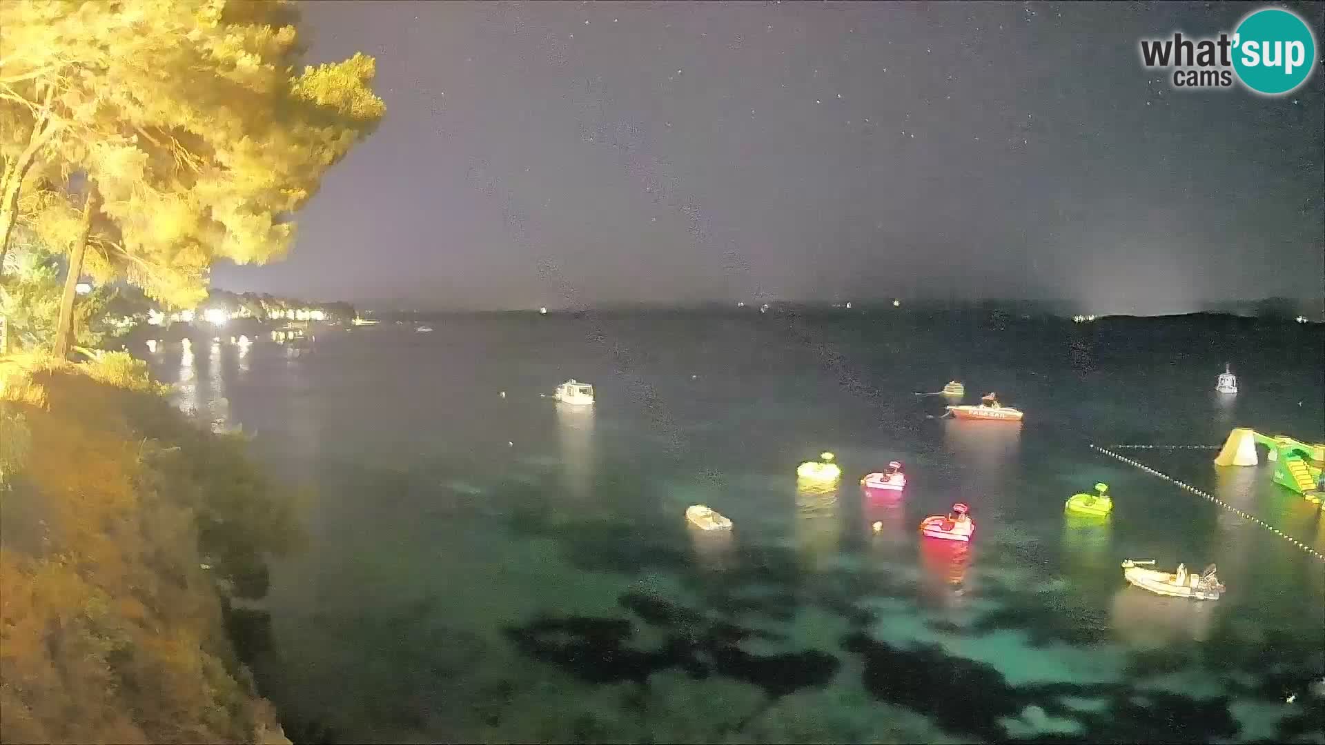 Webcam Potočine Beach Bol – Live View of Borak Beach, Brač Island