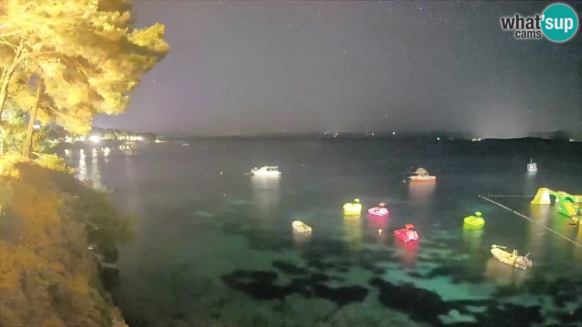 Webcam Strand Potočine Bol – Liveblick auf Borak Beach, Insel Brač