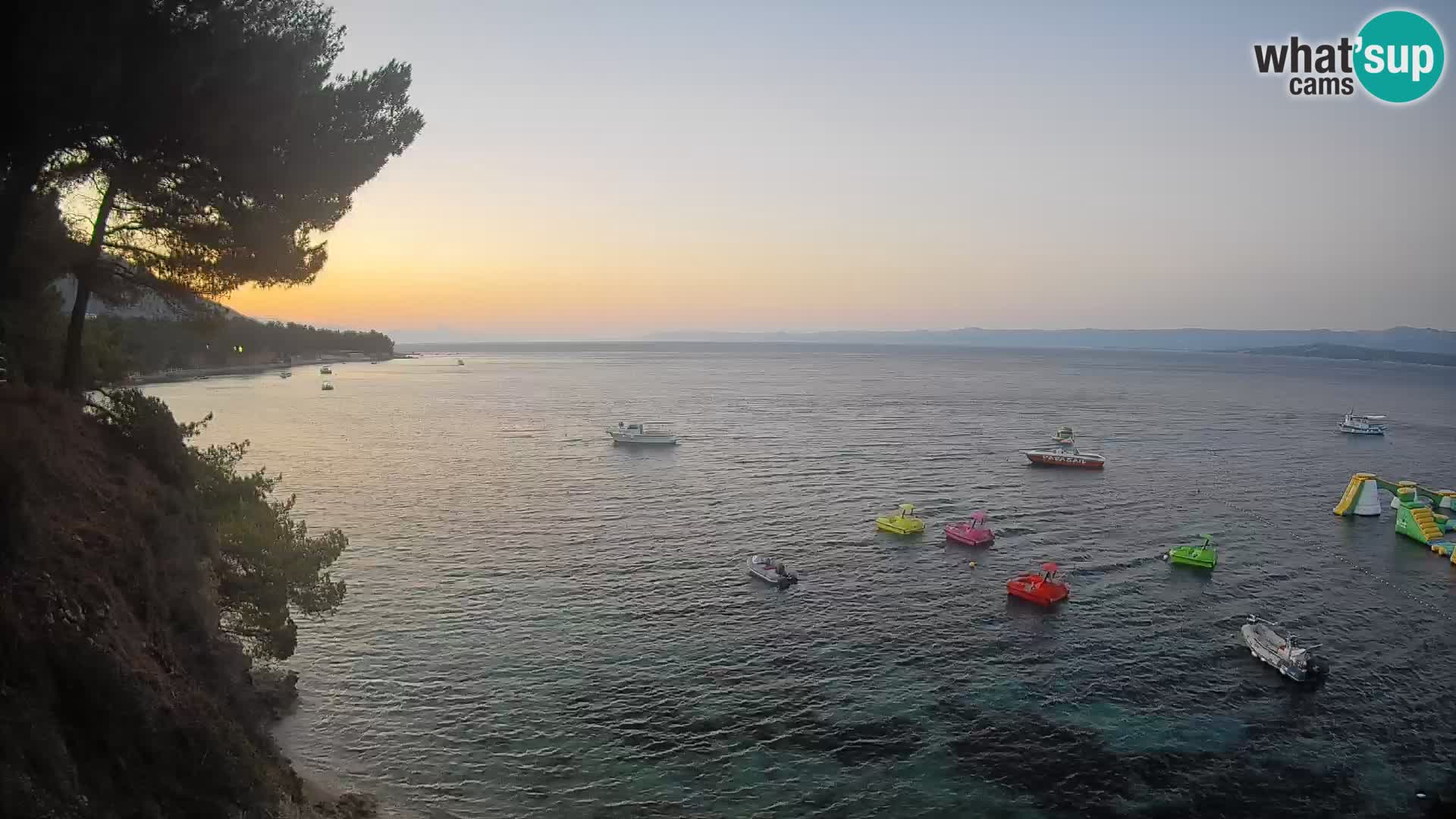 Webcam Strand Potočine Bol – Liveblick auf Borak Beach, Insel Brač