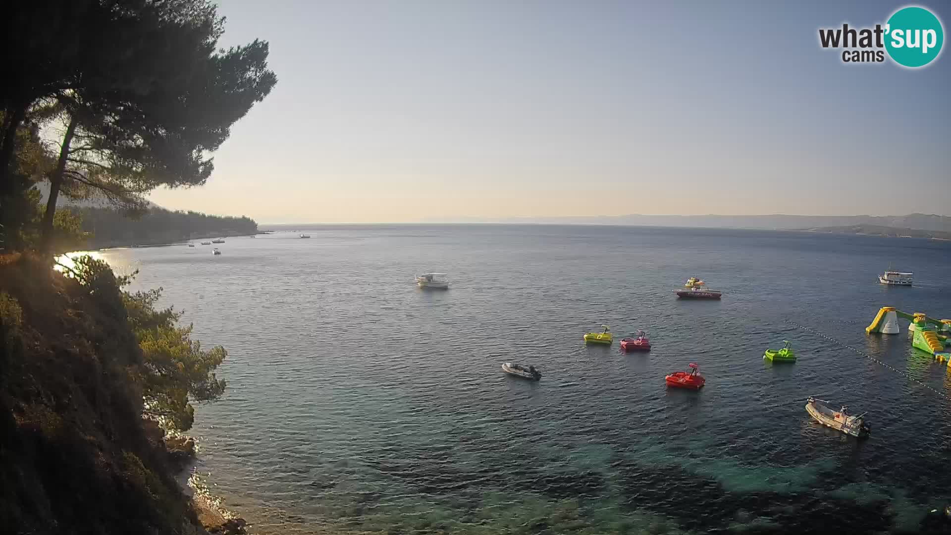 Webcam Potočine Beach Bol – Live View of Borak Beach, Brač Island