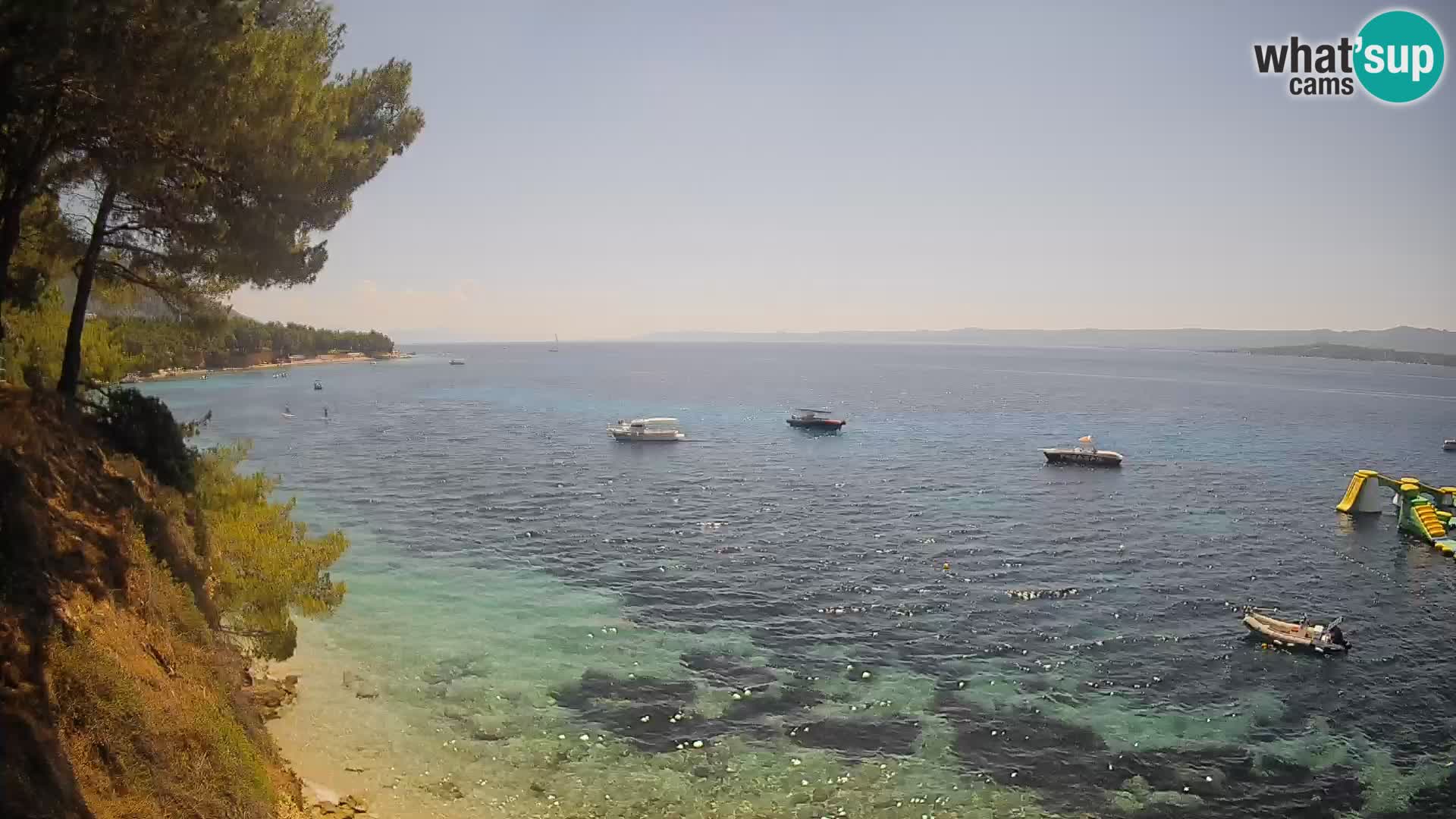 Webcam Strand Potočine Bol – Liveblick auf Borak Beach, Insel Brač