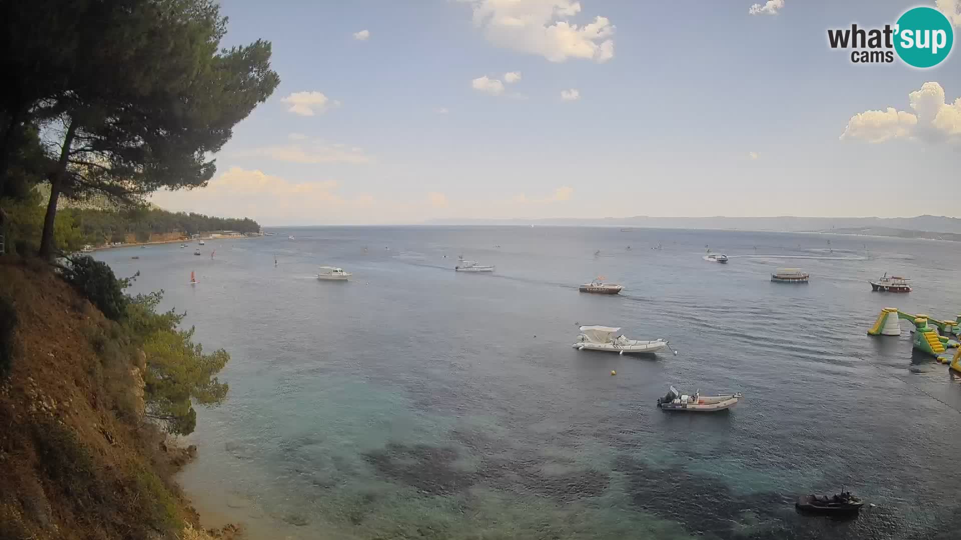 Webcam Strand Potočine Bol – Liveblick auf Borak Beach, Insel Brač