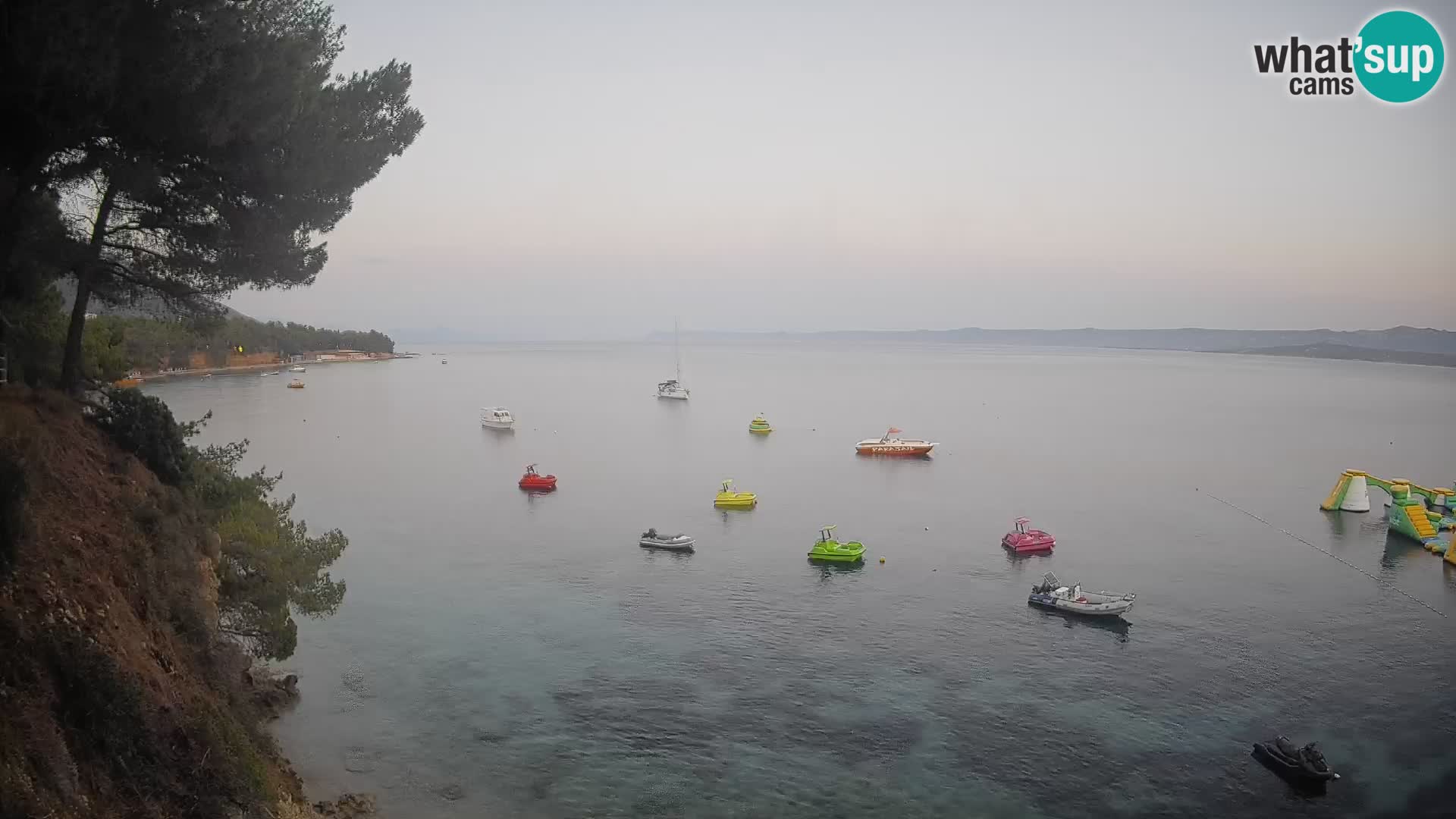 Webcam Strand Potočine Bol – Liveblick auf Borak Beach, Insel Brač
