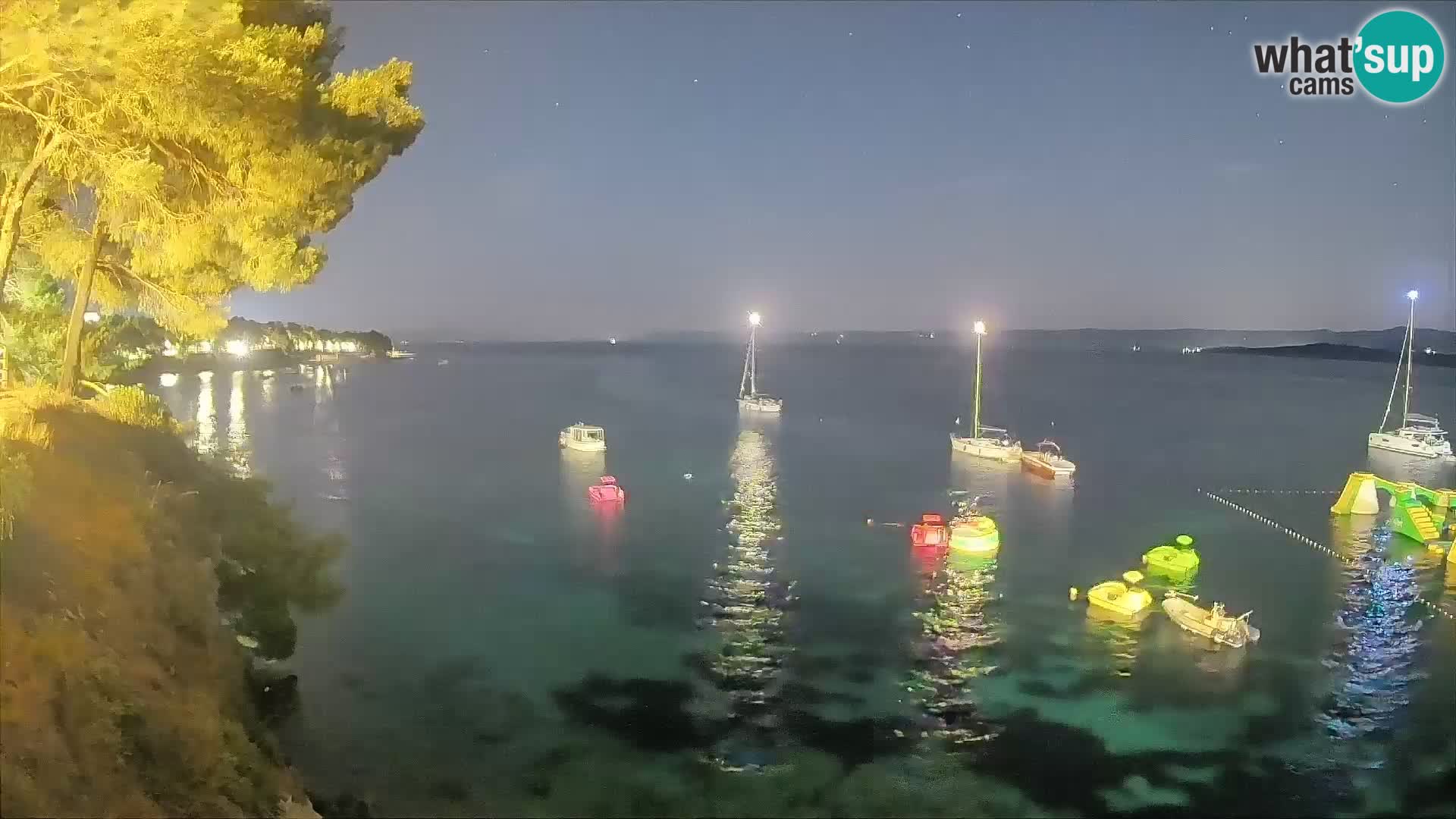 Webcam Potočine Beach Bol – Live View of Borak Beach, Brač Island