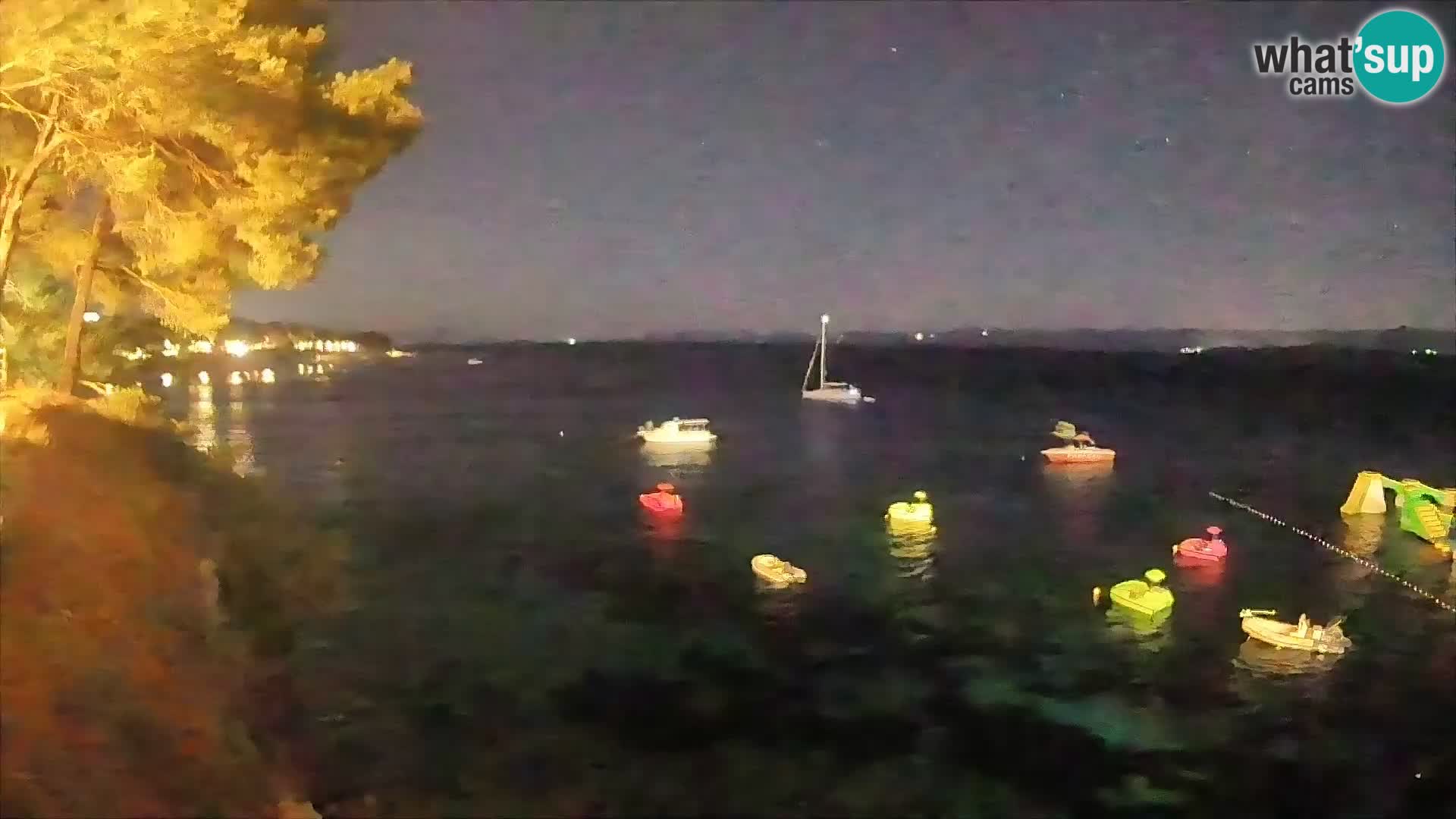 Webcam plage Potočine Bol – Vue en direct sur Borak Beach, île de Brač