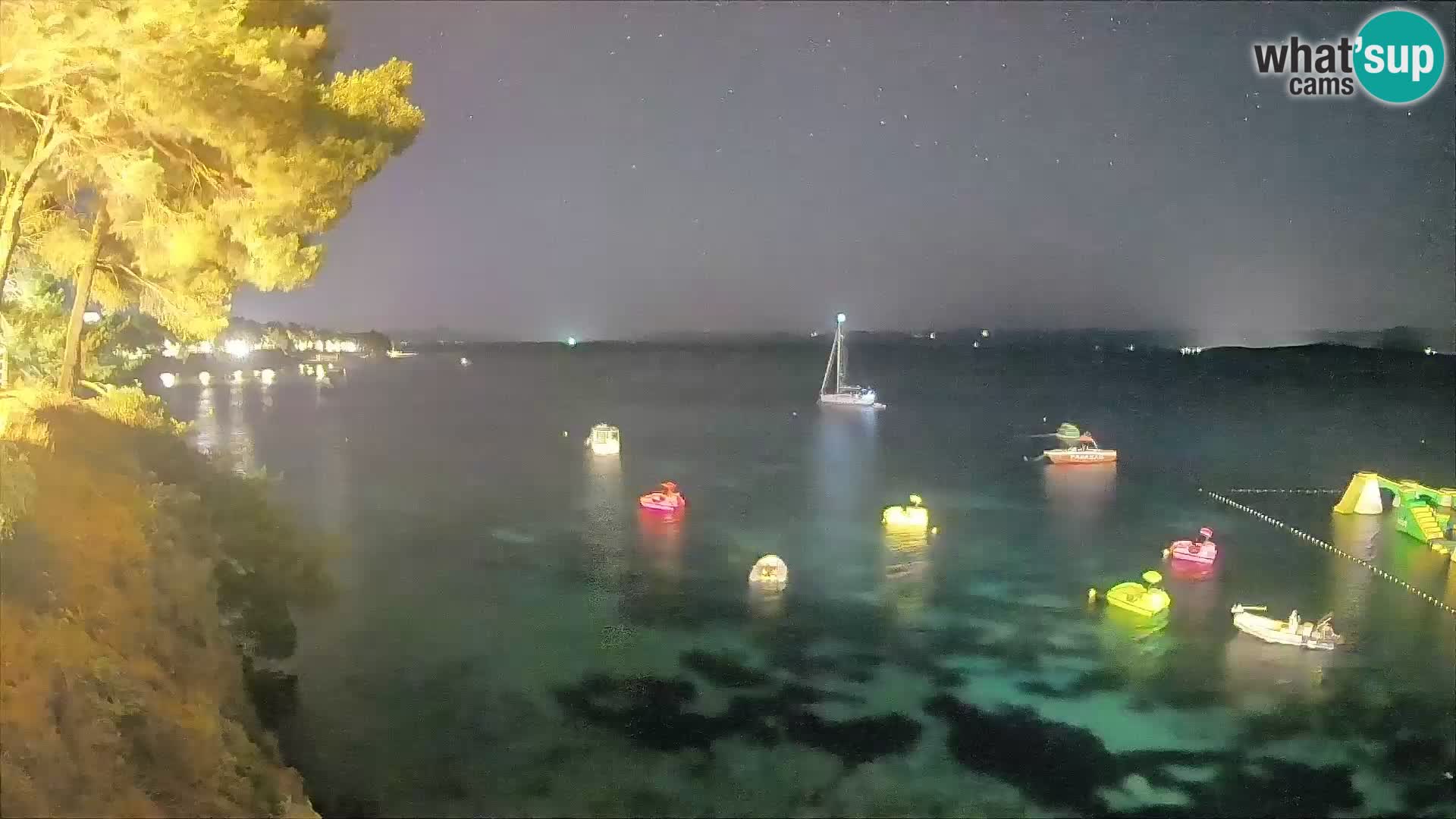 Webcam Potočine Beach Bol – Live View of Borak Beach, Brač Island