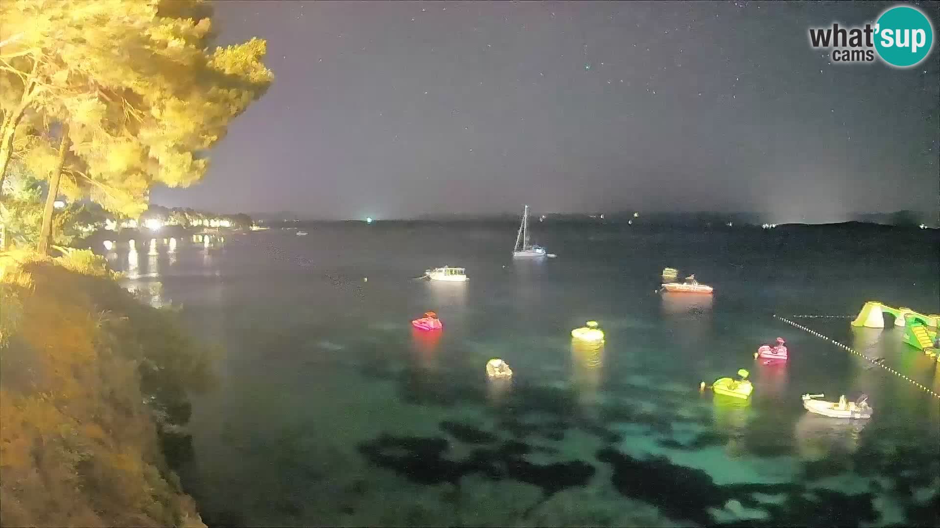 Webcam plage Potočine Bol – Vue en direct sur Borak Beach, île de Brač