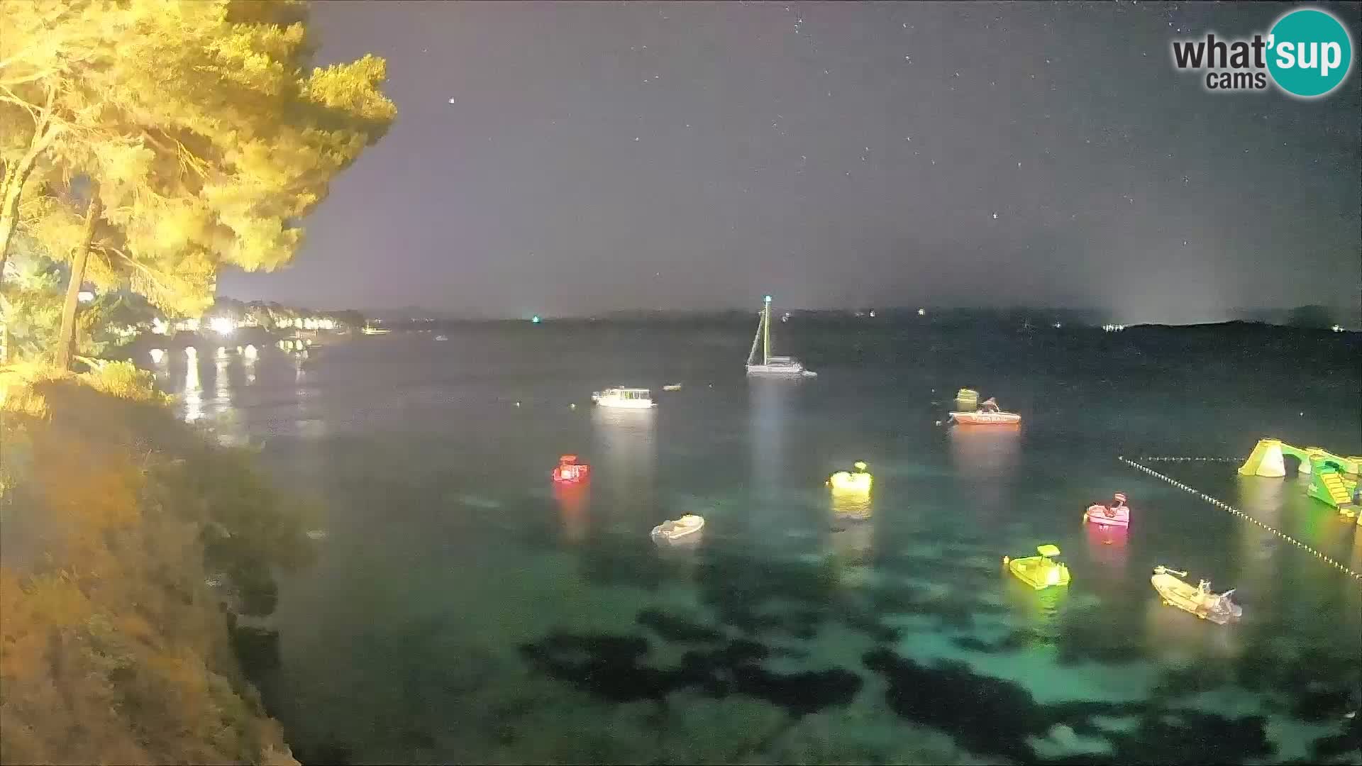 Webcam Playa Potočine Bol – Vista en vivo de Borak Beach, Isla de Brač