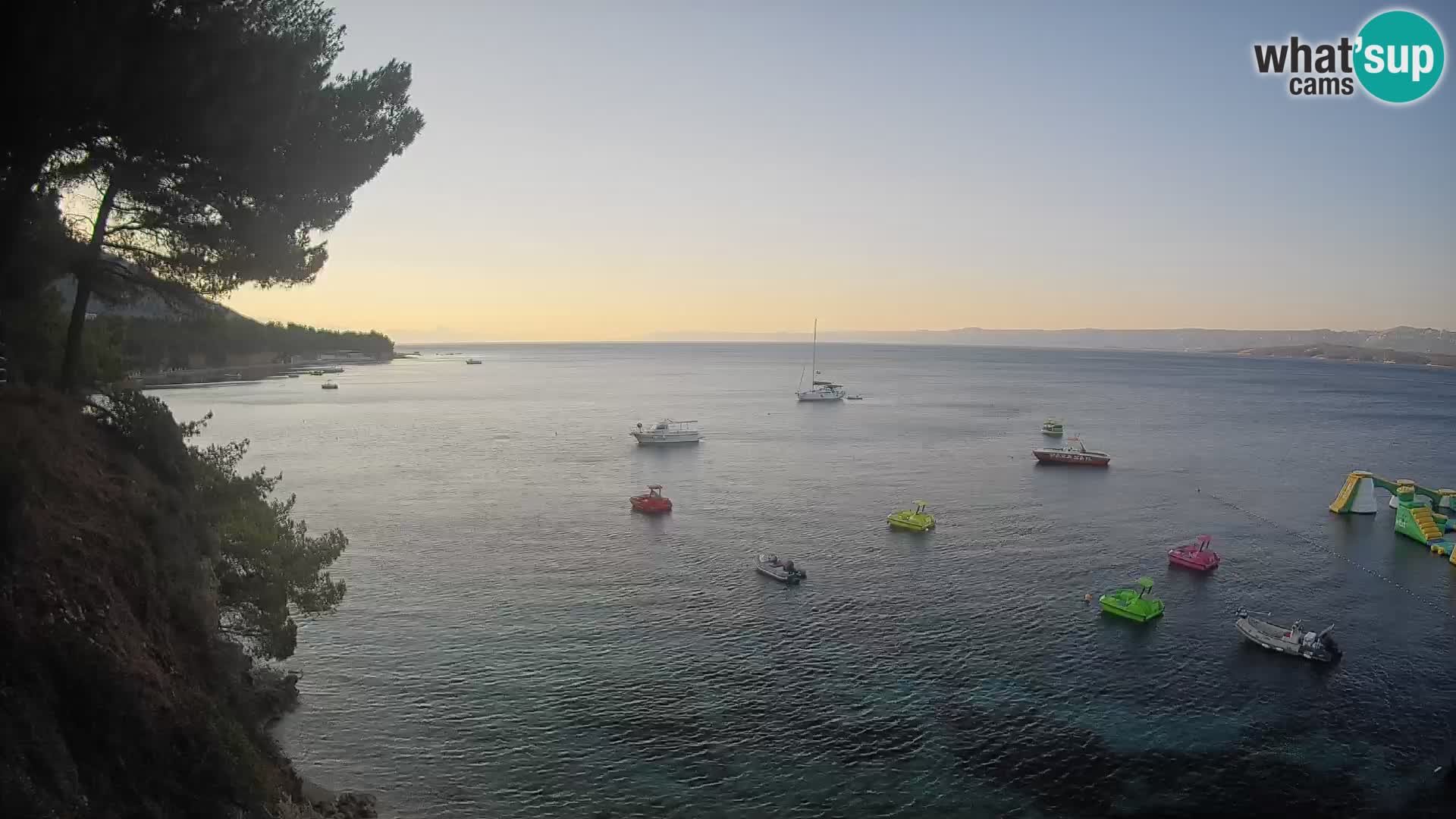 Webcam Potočine Beach Bol – Live View of Borak Beach, Brač Island