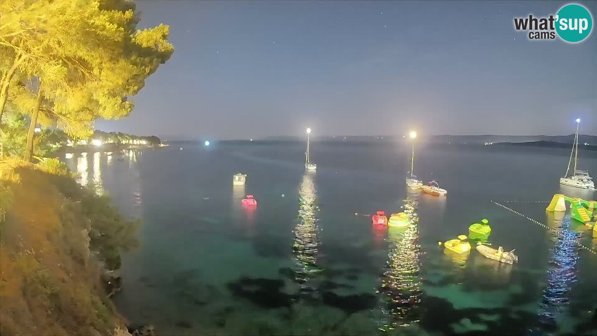 Webcam Strand Potočine Bol – Liveblick auf Borak Beach, Insel Brač