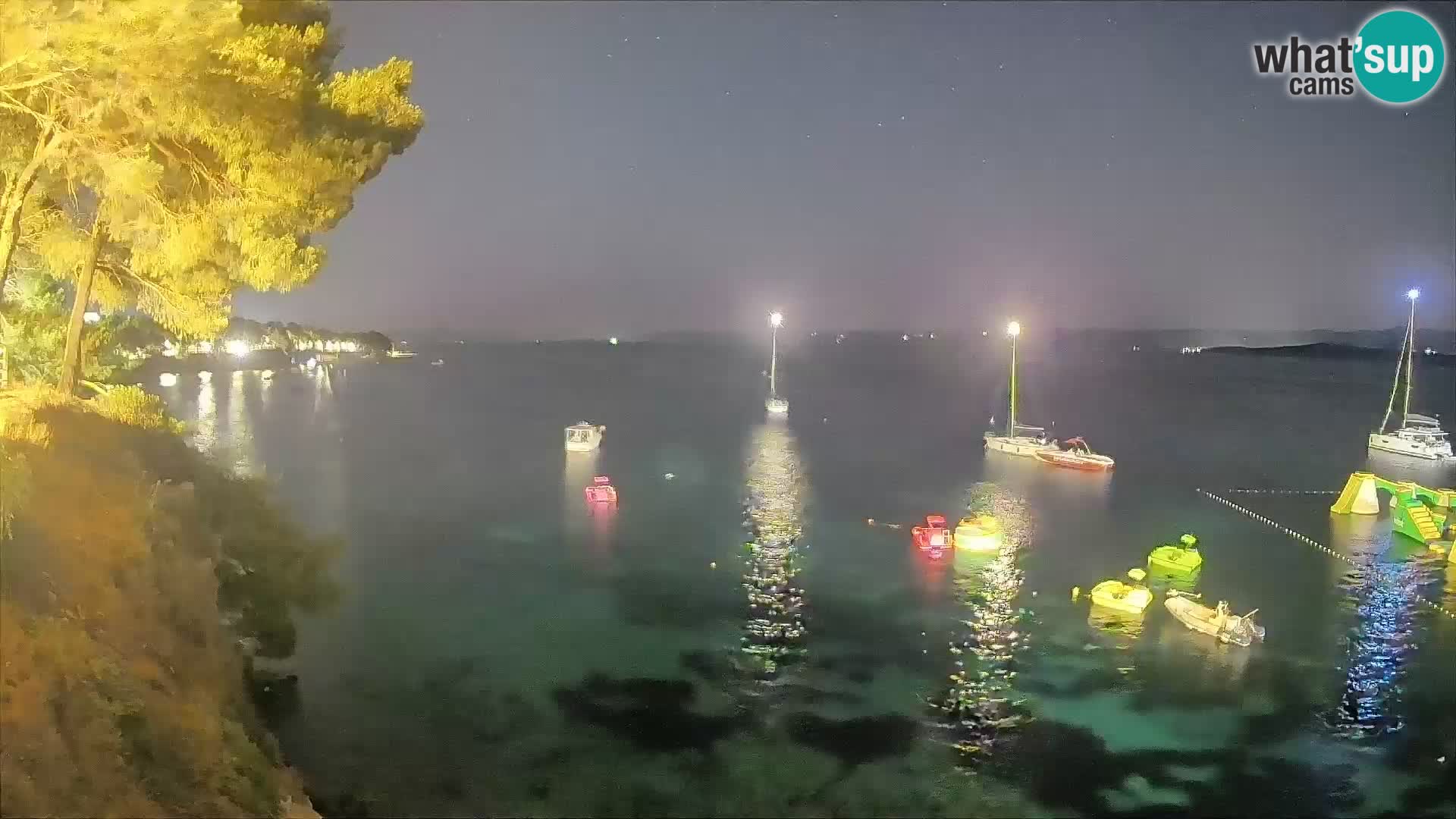 Webcam Strand Potočine Bol – Liveblick auf Borak Beach, Insel Brač