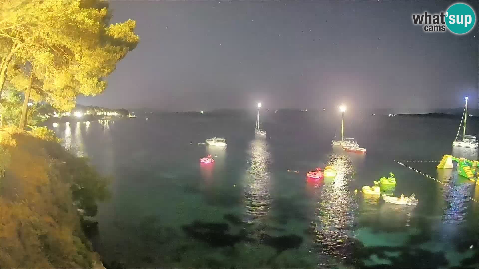 Webcam Strand Potočine Bol – Liveblick auf Borak Beach, Insel Brač