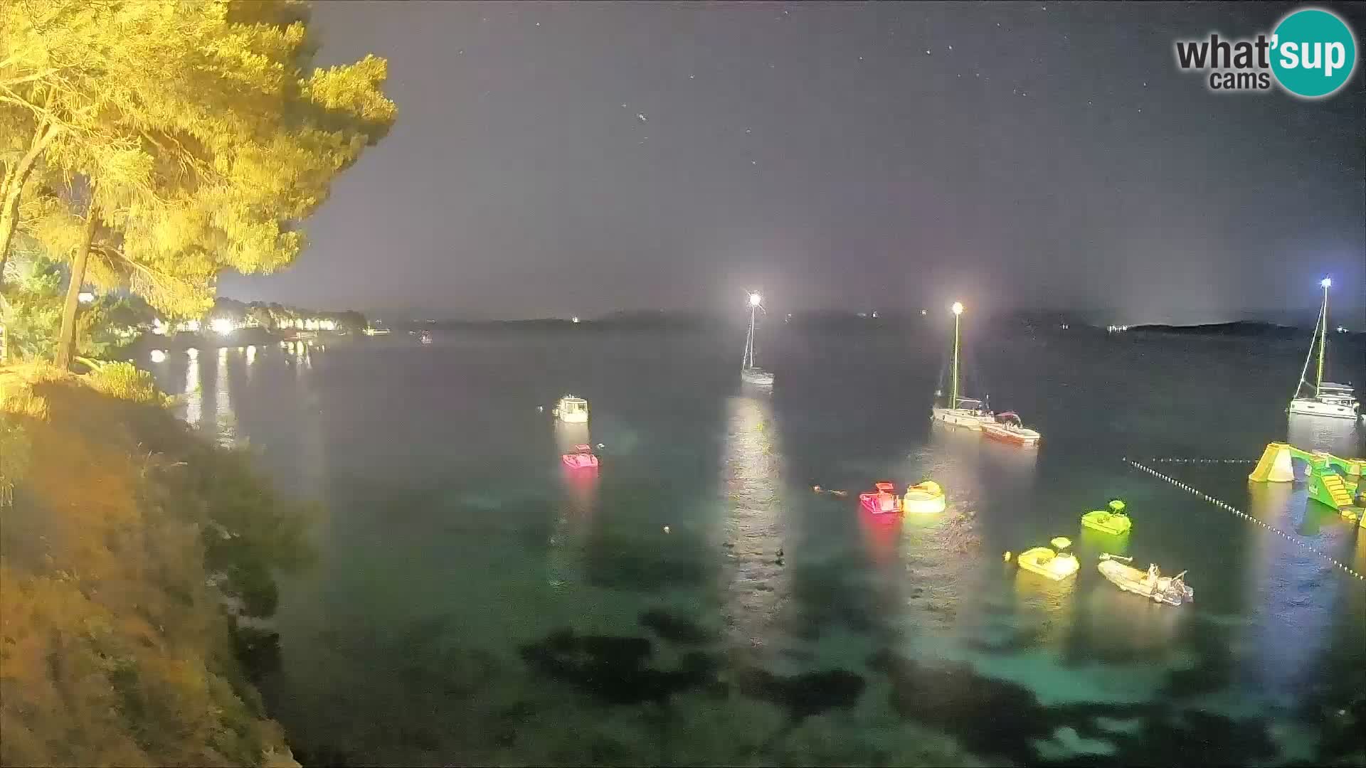 Webcam Playa Potočine Bol – Vista en vivo de Borak Beach, Isla de Brač