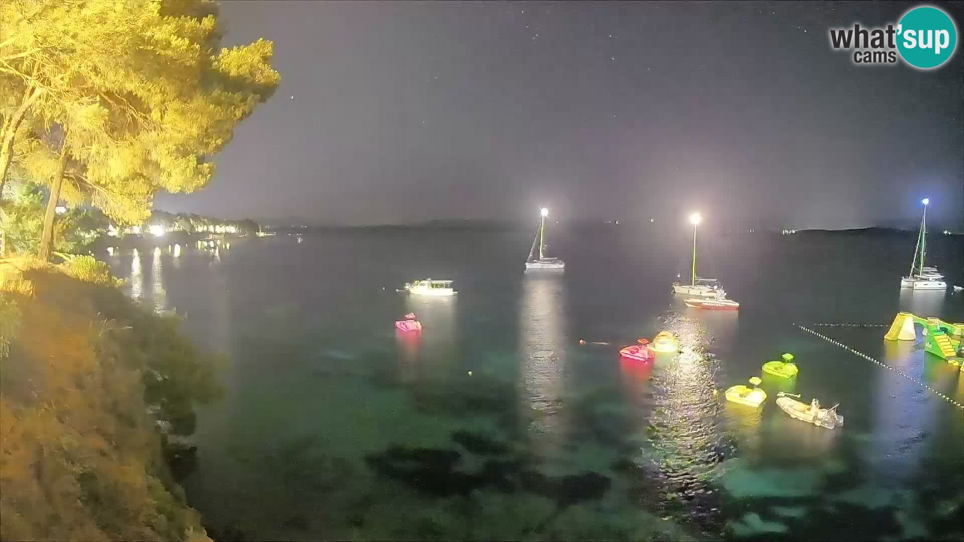 Webcam plage Potočine Bol – Vue en direct sur Borak Beach, île de Brač