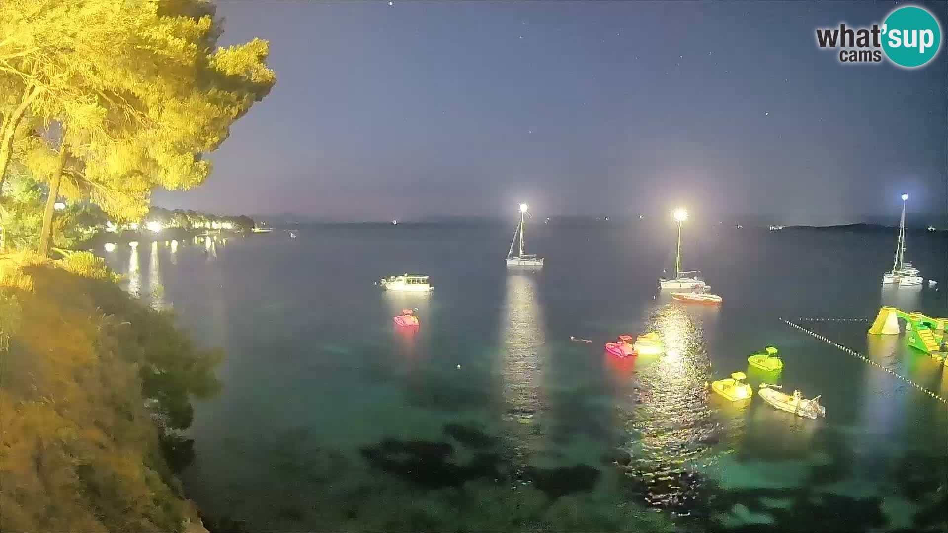 Webcam Potočine Beach Bol – Live View of Borak Beach, Brač Island