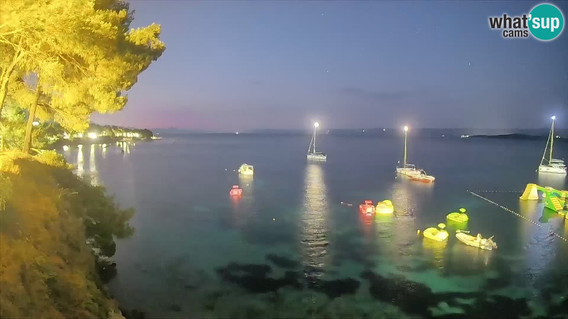 Webcam plage Potočine Bol – Vue en direct sur Borak Beach, île de Brač