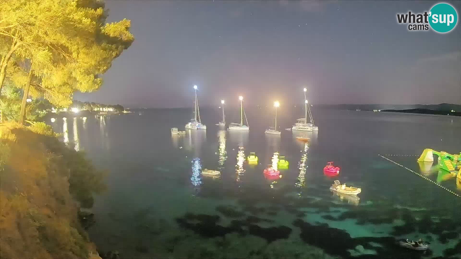 Webcam Potočine Beach Bol – Live View of Borak Beach, Brač Island