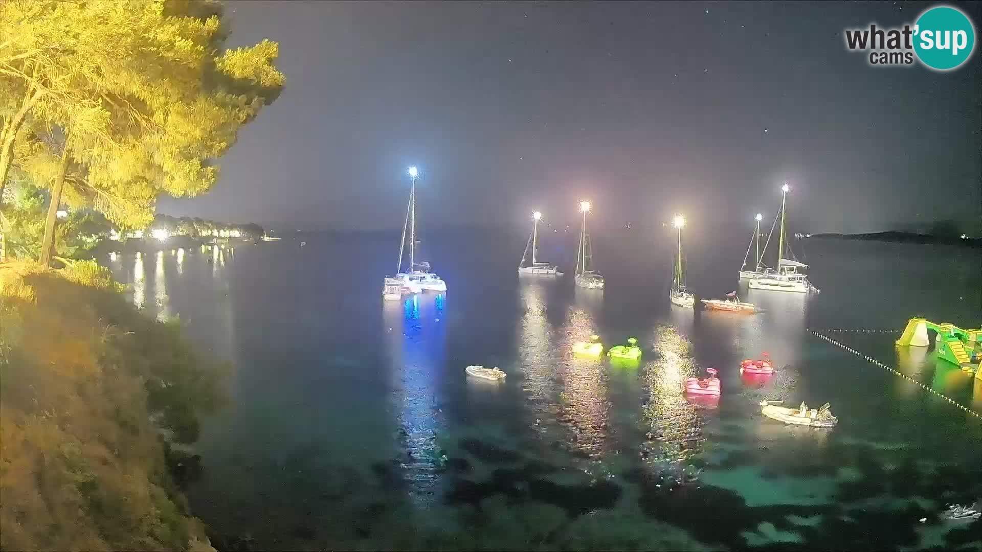 Webcam Potočine Beach Bol – Live View of Borak Beach, Brač Island