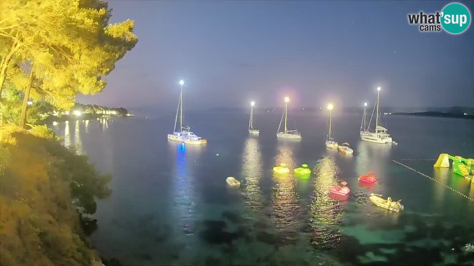 Webcam plage Potočine Bol – Vue en direct sur Borak Beach, île de Brač