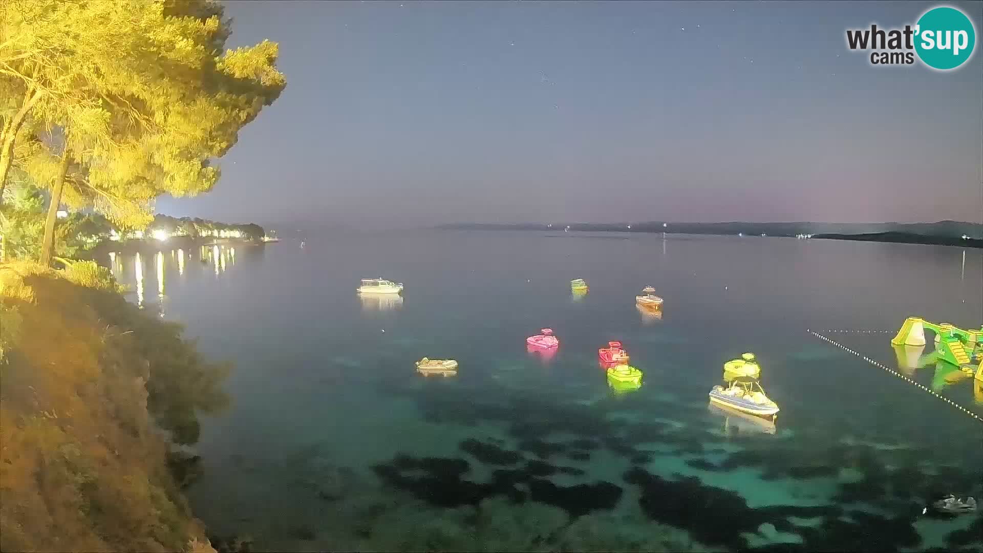 Webcam Potočine Beach Bol – Live View of Borak Beach, Brač Island
