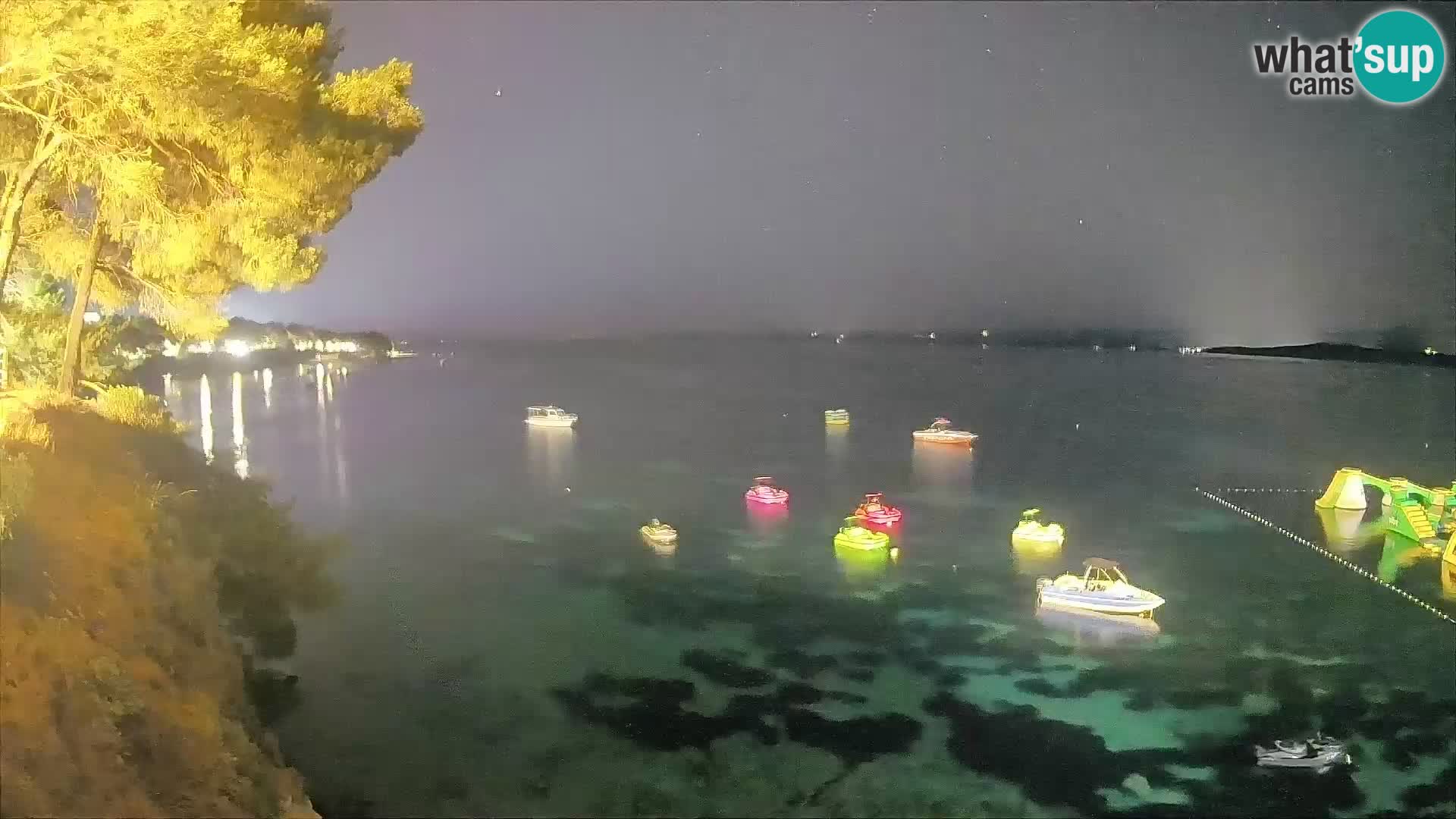 Webcam Potočine Beach Bol – Live View of Borak Beach, Brač Island