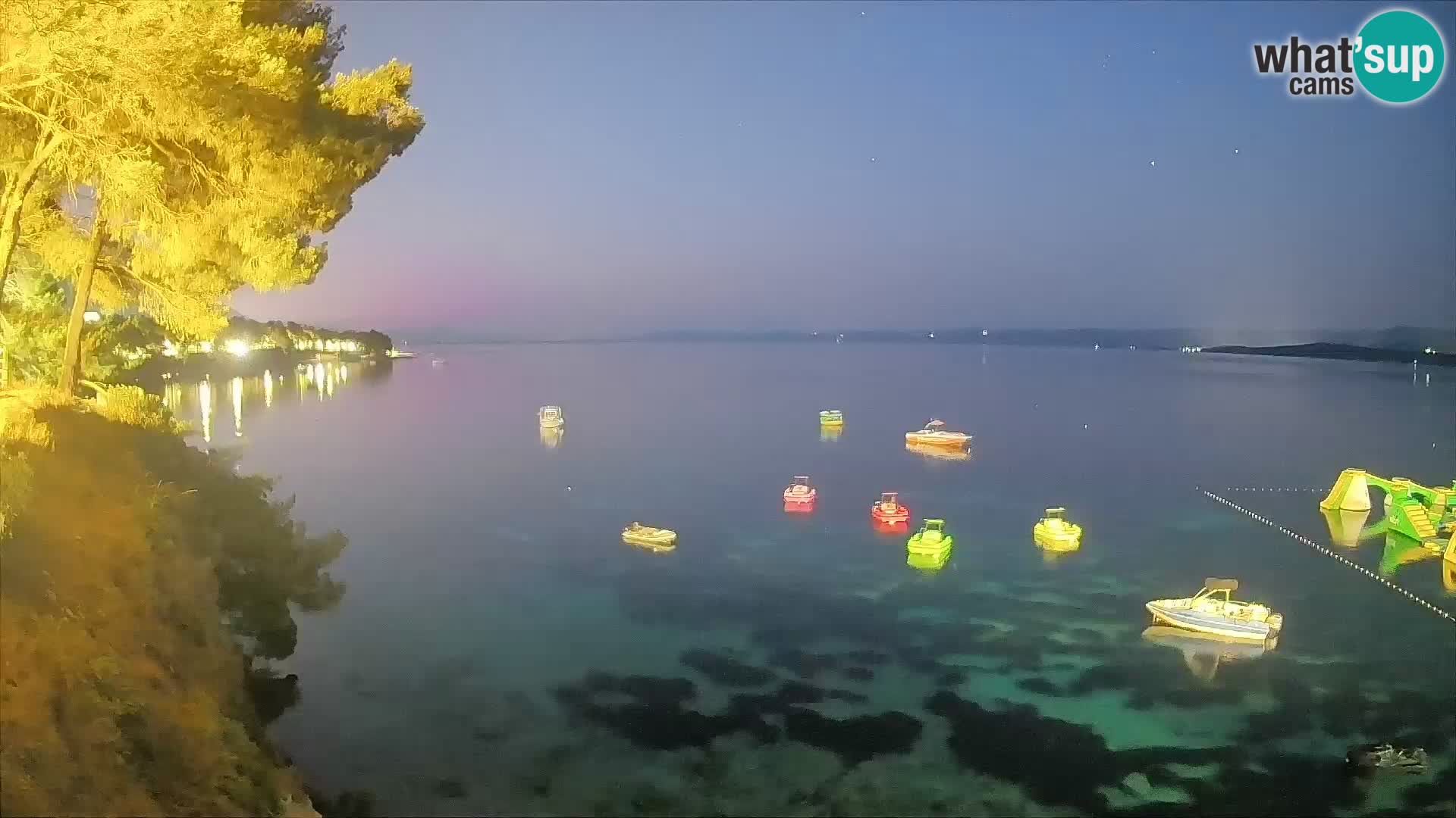 Webcam Strand Potočine Bol – Liveblick auf Borak Beach, Insel Brač