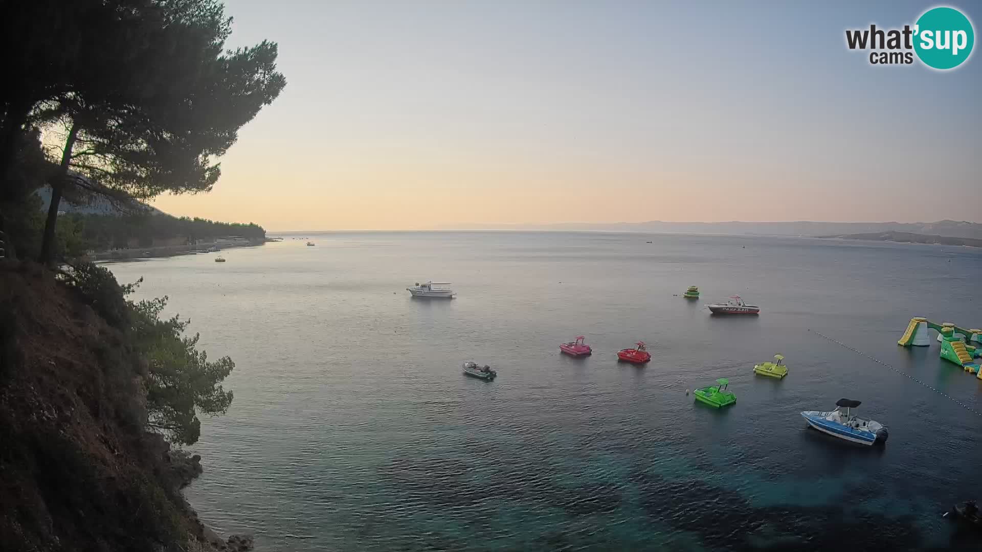Webcam Potočine Beach Bol – Live View of Borak Beach, Brač Island