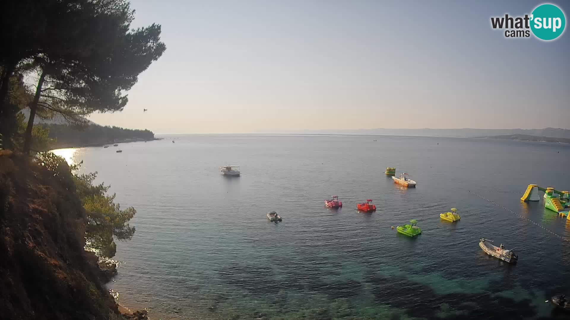 Webcam Potočine Beach Bol – Live View of Borak Beach, Brač Island